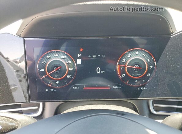 KMHLM4DG8RU807643 2024 HYUNDAI ELANTRA White Вид щитка приладів