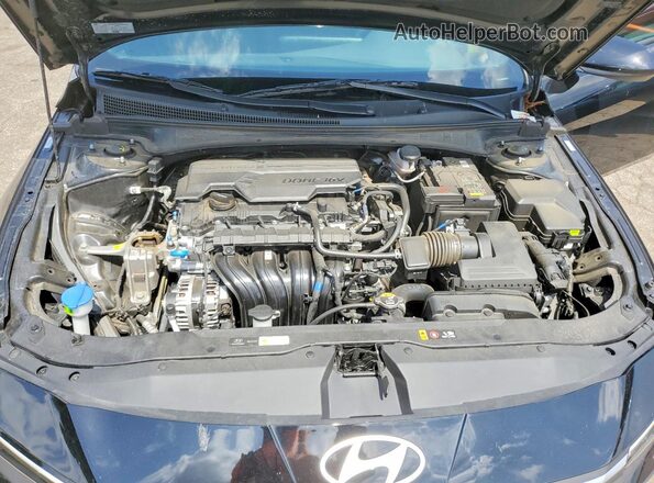 KMHLM4DG8SU051012 2025 HYUNDAI ELANTRA Black Vista interior trasera