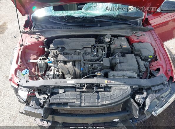 KMHLM4DG8SU865984 2025 HYUNDAI ELANTRA Burgundy Widok z tyłu