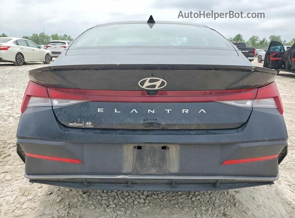 KMHLM4DG8SU960626 2025 HYUNDAI ELANTRA Black Widok z tyłu