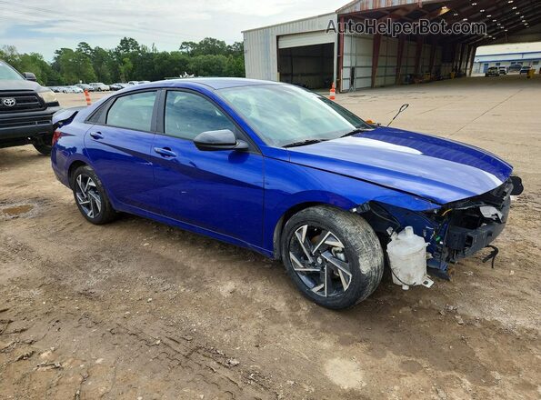 KMHLM4DG9SU952387 2025 HYUNDAI ELANTRA Blue Առջևի աջ