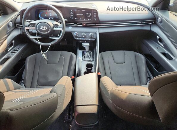 KMHLM4DGXRU766321 2024 HYUNDAI ELANTRA Black Dashboard view