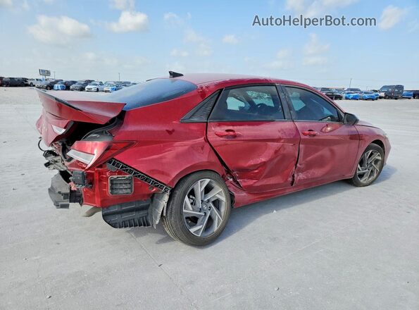 KMHLM4DGXSU084755 2025 HYUNDAI ELANTRA Red Rear right