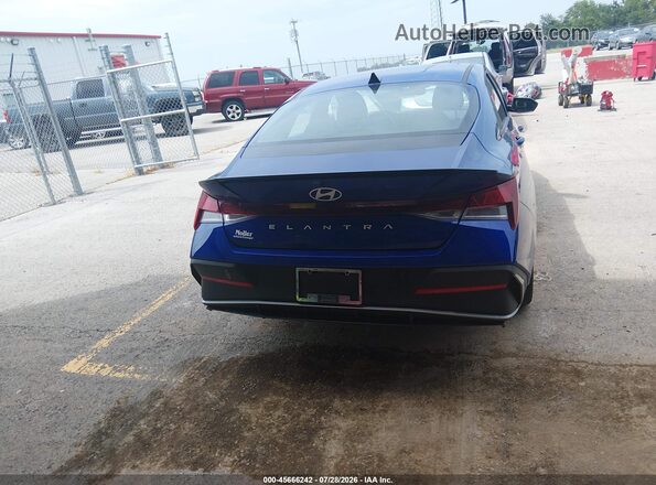 KMHLM4DGXSU940720 2025 HYUNDAI ELANTRA Blue 