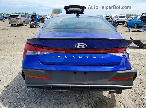 KMHLM4DGXTU108232 2026 HYUNDAI ELANTRA Blue უკანა ხედი