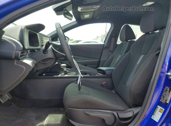 KMHLM4DGXTU108232 2026 HYUNDAI ELANTRA Blue წინა სალონის ხედი