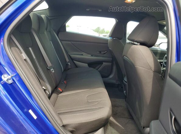 KMHLM4DGXTU108232 2026 HYUNDAI ELANTRA Blue უკანა სავარძლების ხედი