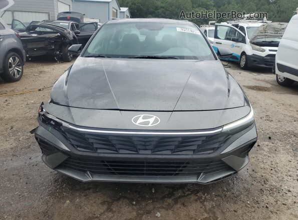 KMHLM4DGXTU113334 2026 HYUNDAI ELANTRA Gray VIN կոդի պիտակի տեսք