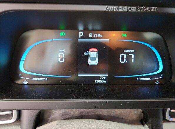 KMHLM4DGXTU113348 2026 HYUNDAI ELANTRA Серый Вид щитка приборов