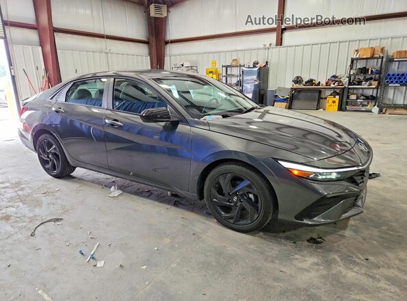KMHLM4DGXTU113348 2026 HYUNDAI ELANTRA Серый Передняя правая четверть