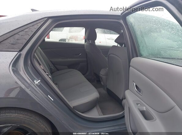 KMHLM4DGXTU123376 2026 HYUNDAI ELANTRA Gray Widok naklejki z numerem VIN