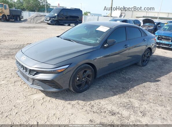 KMHLM4DGXTU175199 2026 HYUNDAI ELANTRA Gray Vista tres cuartos delantera izquierda