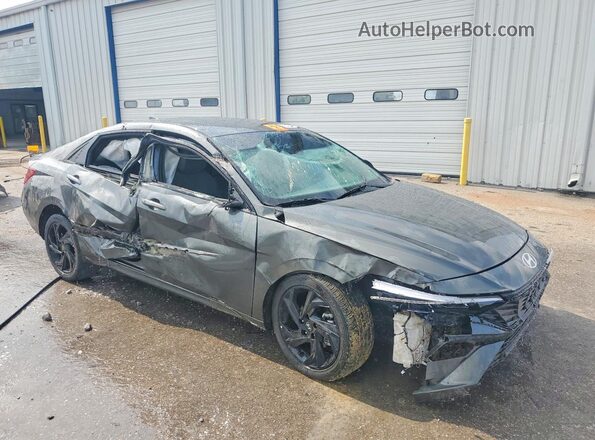 KMHLM4DGXTU176773 2026 HYUNDAI ELANTRA Серый Передняя правая четверть