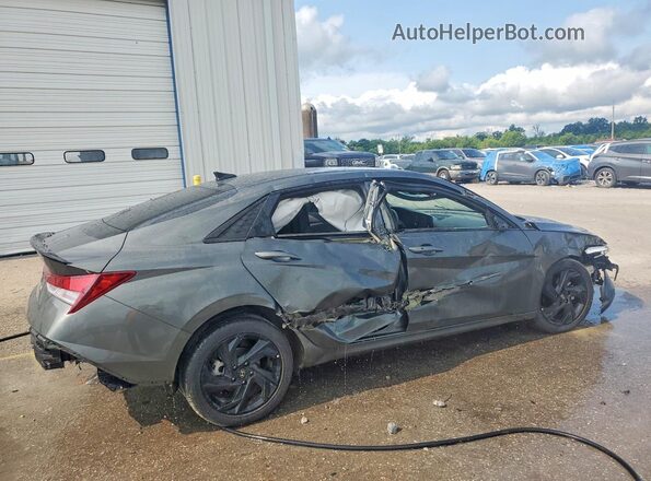 KMHLM4DGXTU176773 2026 HYUNDAI ELANTRA Серый Задняя правая четверть