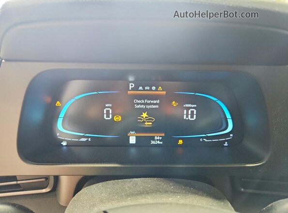 KMHLM4DGXTU192892 2026 HYUNDAI ELANTRA Белый Вид щитка приборов