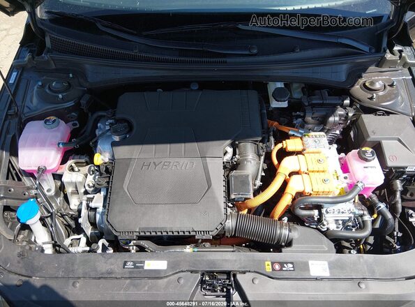 KMHLM4DJXTU209203 2026 HYUNDAI ELANTRA HYBRID Black Вид ззаду