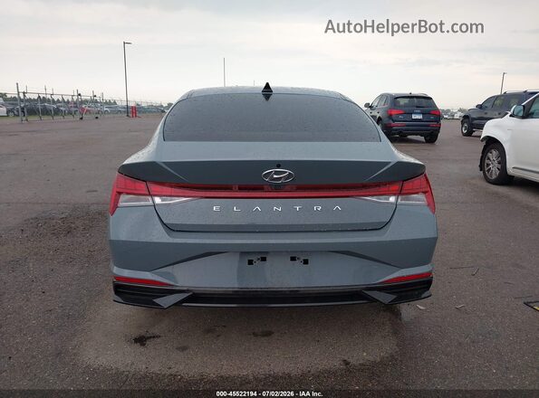 KMHLN4AG3NU339607 2022 HYUNDAI ELANTRA Gray 