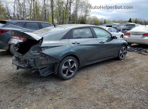 KMHLN4AG4MU069026 2021 HYUNDAI ELANTRA Gray Tył prawy