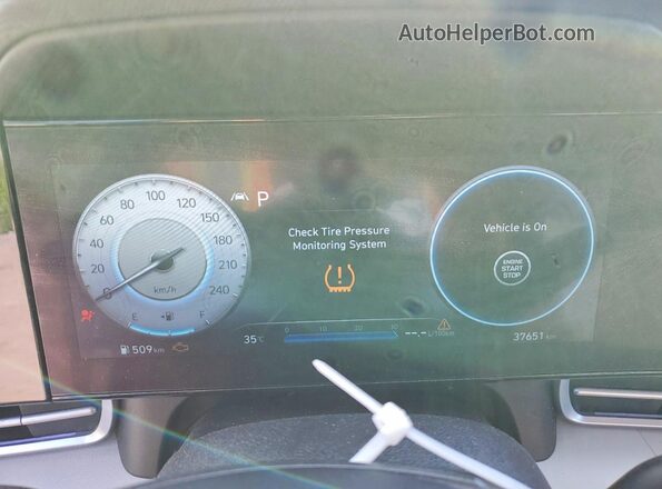 KMHLN4AG5PU601212 2023 HYUNDAI ELANTRA Gray Widok zestawu wskaźników