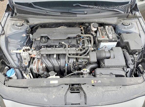 KMHLN4AG7MU187684 2021 HYUNDAI ELANTRA Черный Вид задней части салона