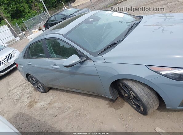 KMHLN4AG8MU130507 2021 HYUNDAI ELANTRA Gray Vista interior trasera