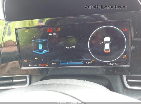 KMHLN4AG8MU130507 2021 HYUNDAI ELANTRA Gray Vista de los asientos traseros