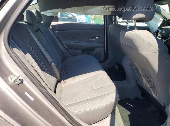 KMHLN4AGXMU089913 2021 HYUNDAI ELANTRA Gray Widok tylnych siedzeń