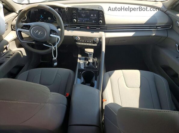 KMHLN4AGXMU089913 2021 HYUNDAI ELANTRA Gray Widok deski rozdzielczej