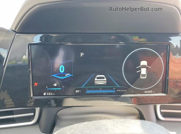KMHLN4AGXMU089913 2021 HYUNDAI ELANTRA Gray Widok zestawu wskaźników