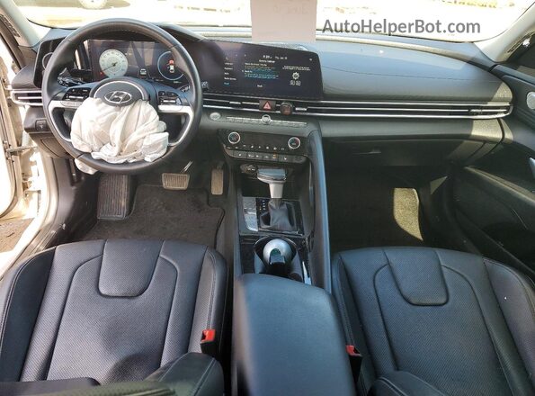 KMHLN4AGXPU603473 2023 HYUNDAI ELANTRA Gray Вид панелі приладів