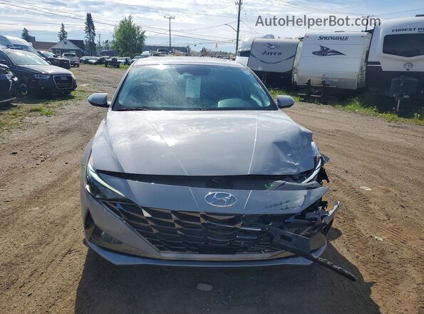 KMHLN4AGXPU603473 2023 HYUNDAI ELANTRA Gray Вид спереду