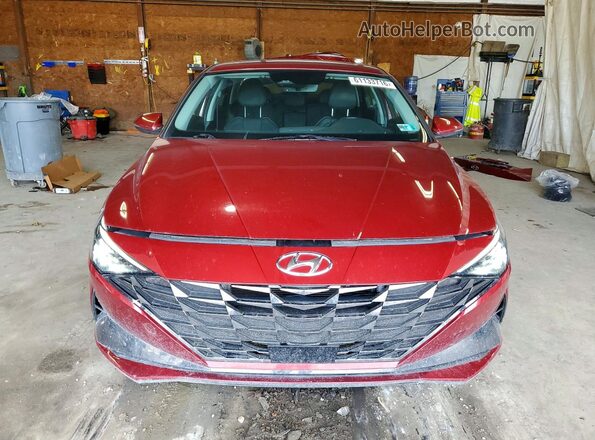 KMHLN4AJ2PU081224 2023 HYUNDAI ELANTRA Red წინა ხედი