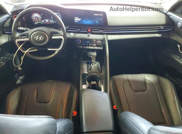 KMHLN4AJ2PU081224 2023 HYUNDAI ELANTRA Red წინა პანელის ხედი