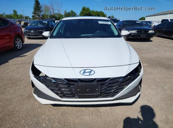 KMHLN4AJ4PU070340 2023 HYUNDAI ELANTRA Белый Вид спереди
