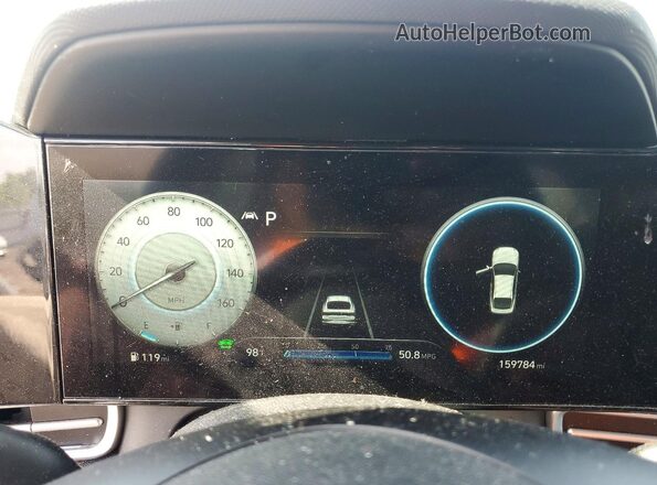 KMHLN4AJXMU007643 2021 HYUNDAI ELANTRA White Instrument cluster view