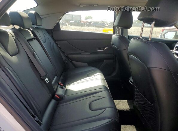 KMHLN4AJXMU007643 2021 HYUNDAI ELANTRA White Rear seats view