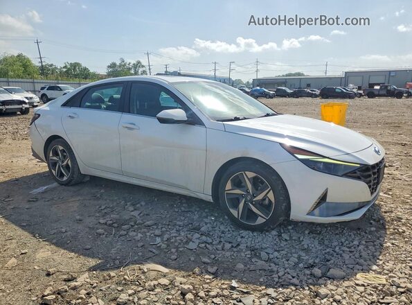 KMHLN4AJXMU007643 2021 HYUNDAI ELANTRA White Front right