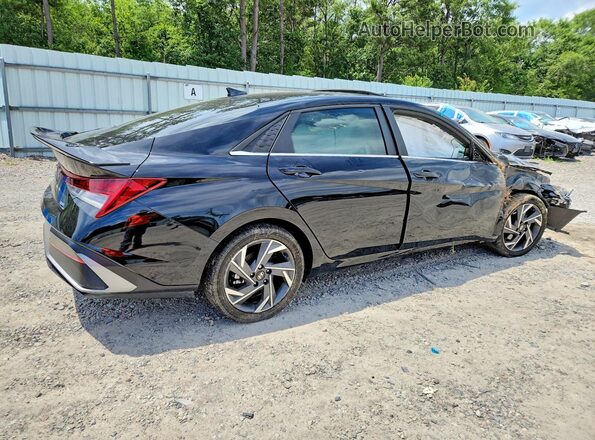 KMHLN4DJ3RU095227 2024 HYUNDAI ELANTRA Black Հետևի աջ