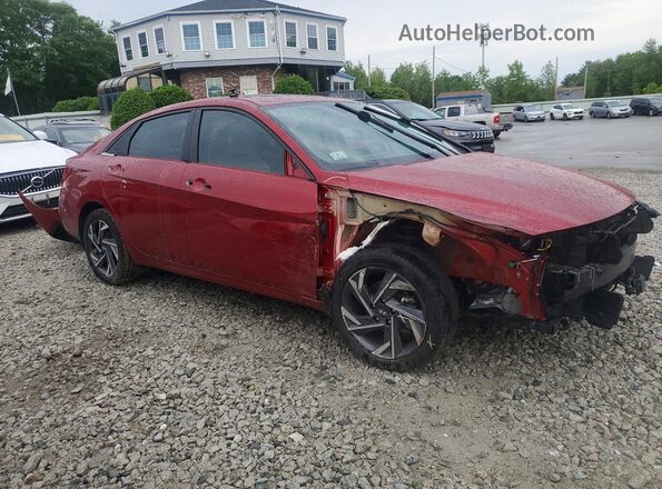 KMHLN4DJ7RU096266 2024 HYUNDAI ELANTRA Red Delantero derecho