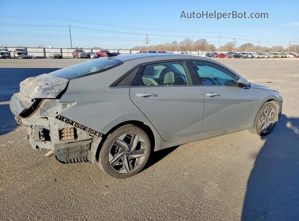 KMHLP4AG1MU153993 2021 HYUNDAI ELANTRA Gray Հետևի աջ