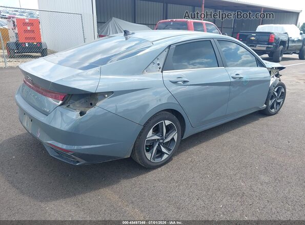 KMHLP4AG3PU371566 2023 HYUNDAI ELANTRA Gray Հետևի աջ