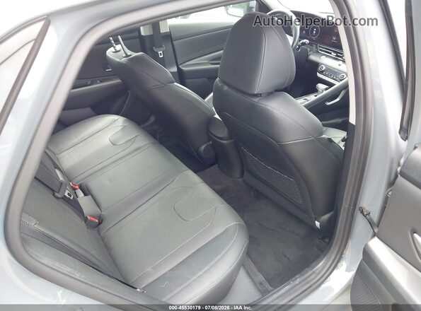 KMHLP4AG4MU134113 2021 HYUNDAI ELANTRA Blue VIN կոդի պիտակի տեսք