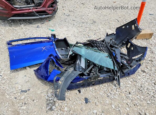 KMHLP4AG4PU566916 2023 HYUNDAI ELANTRA Blue ძრავის განყოფილების ხედი