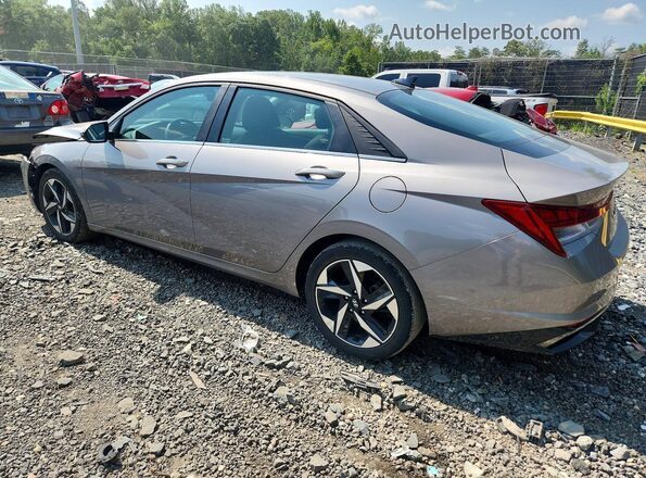 KMHLP4AG5MU112265 2021 HYUNDAI ELANTRA Gray Հետևի ձախ