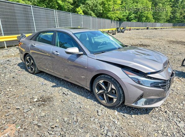 KMHLP4AG5MU112265 2021 HYUNDAI ELANTRA Gray Առջևի աջ