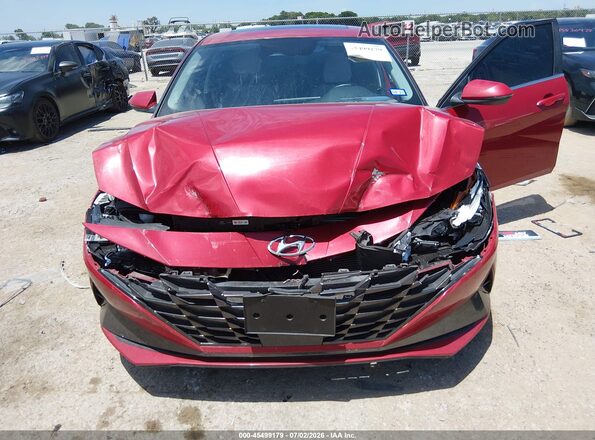 KMHLP4AG5PU371472 2023 HYUNDAI ELANTRA Red წინა ხედი
