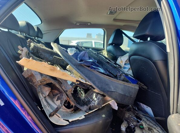 KMHLP4AG6PU400879 2023 HYUNDAI ELANTRA Blue Vista de los asientos traseros