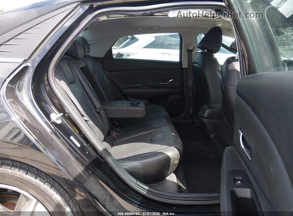KMHLP4AG7PU383929 2023 HYUNDAI ELANTRA Black VIN sticker view