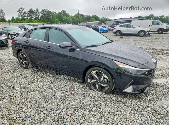 KMHLP4AG8PU384569 2023 HYUNDAI ELANTRA Black Przód prawy