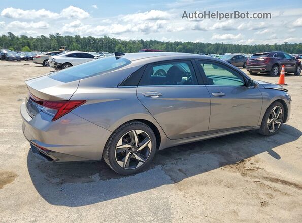 KMHLP4AG8PU455320 2023 HYUNDAI ELANTRA Серебряный Задняя правая четверть